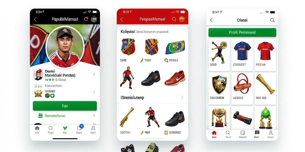 Tampilan antarmuka yang menarik dan user-friendly.