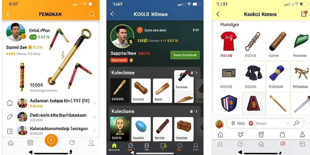 Tampilan antarmuka yang menarik dan intuitif.